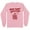 Pink, variant on Home Sweet Home Haunted Long Sleeve Shirt Unisex Large White