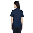 thumbnail image 3 of Devon & Jones Ladies' Tipped Perfect Pima Interlock Polo - D140W, 3 of 4
