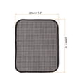 thumbnail image 2 of 10x8 Inch Bowling Ball Towel, Microfiber Shammy Pad for Cleaning Bowling Ball, Gray, 2 of 5