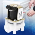 thumbnail image 4 of Válvula solenoide de plástico de 1/4 de pulgada, normalmente cerrada, tipo N/C, 24 V CC, para máquina de agua pura, 4 of 8
