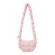 thumbnail image 1 of Bolso de nube para mujer Bolso de mano de color sólido de moda de nailon acolchado informal (rosa claro), 1 of 9