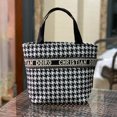 thumbnail image 1 of Bolso de lona de gran capacidad, moderno, cómodo mango, maquillaje, cosméticos, bolsa de almuerzo para mujer, talla L, tipo 2, 1 of 2