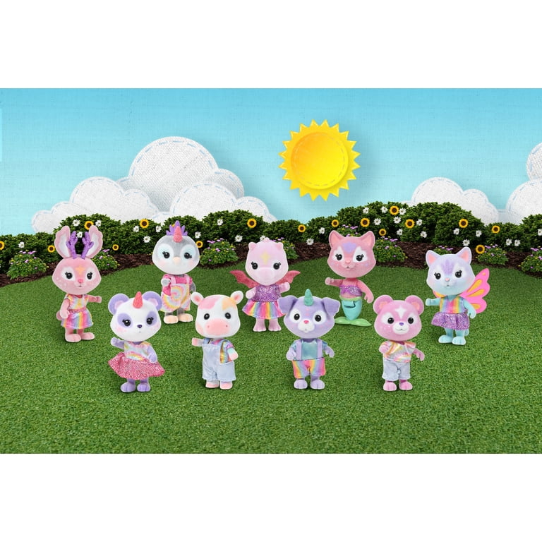 Honey Bee Acres Rainbow Ridge Rainbow Pals, 9 Miniature Doll