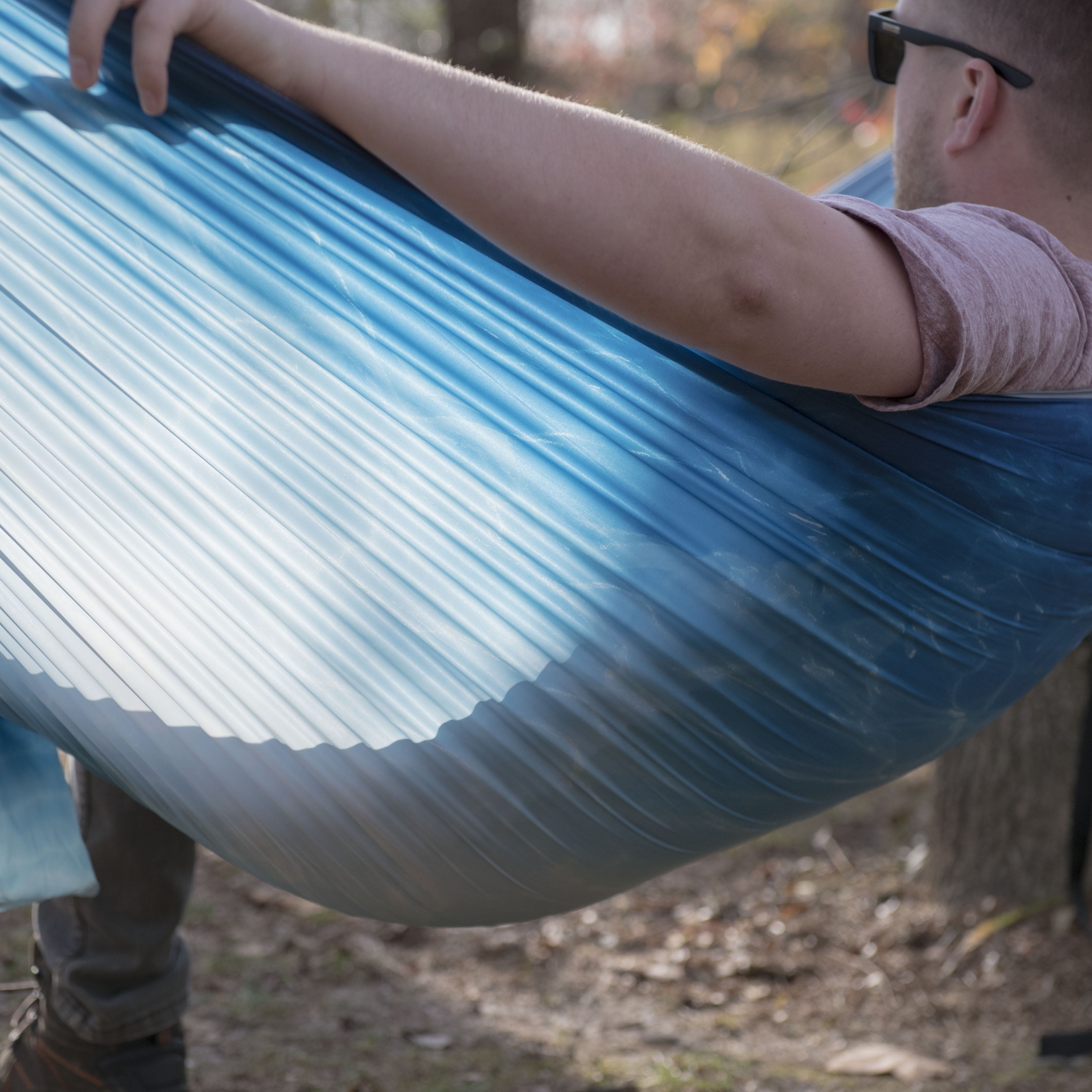 Equip Photo Real Tree Hammock, Crystal Waters Blue, 108"L X 56"W