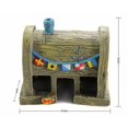 thumbnail image 1 of Casa de piña para el hogar, resina, adornos de dibujos animados para acuario, decoración de refugio para peces y camarones Casa de piña, 1 of 5