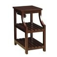 thumbnail image 1 of Modish Side Table (USB), Espresso, 1 of 4