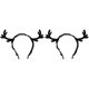 thumbnail image 1 of 2 uds. De aro de pelo navideño con bonitas y delicadas cornamentas, accesorio de fotografía, tocado, banda para el pelo para decoración de niña kaili Sencillez, 1 of 5