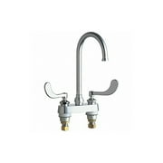 Chicago Faucet Gooseneck,Chrome,Chicago Faucets,895 895-317GN2FCAB