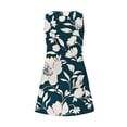 thumbnail image 5 of Youyipin Womens Summer Dresses 2025 Casual Sleeveless Beach Dress Scoop Neck Boho Floral Sundresses beach vacation clothes for women, 5 of 6