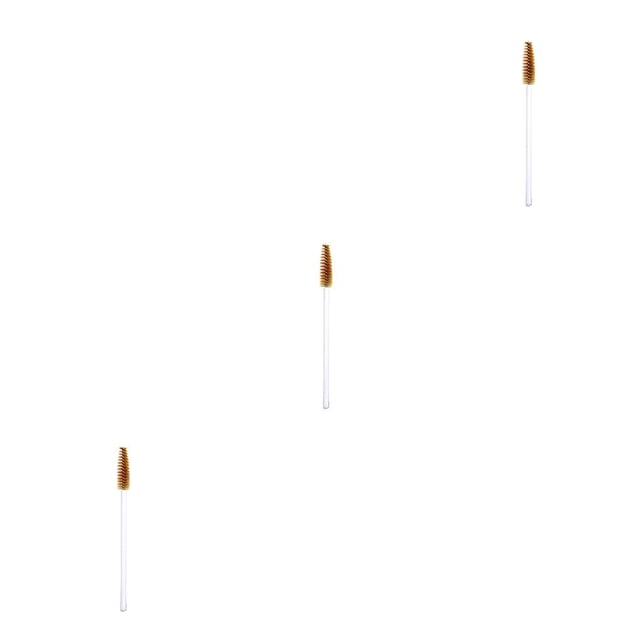 Minnieouse 50 piezas cepillo de limpieza de pestañas varitas de máscara de una sola vez brochas de maquillaje desechables accesorios cosméticos Type1 NO1