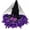 Dark Purple, variant on Witches Hats Halloween Women Adult Wizard Cosplay Party, Men Accessory, Party