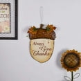 thumbnail image 5 of Wooden Hanging Fall Acorn Decor, Decorative Acorn Rustic Autumn Themed Decor for Front Door Decoration Wall Decor, Autumn Harvest Thanksgiving Decor Always Give Thanks 14" X 10"(Hanging Acorn Decor B), 5 of 7