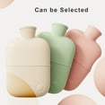 thumbnail image 4 of CSChome Hot Water Bag 1 Set 500ML/1000ML/2000ML Hot Water Reusable Leak-proof Safe Hot Water Bottle Hand Feet Warmer, 4 of 6