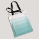 thumbnail image 2 of Bolsa de Lona ABPHQTO Ombre Verde Turquesa Bolsa Reutilizable 36x41 cm, 2 of 2