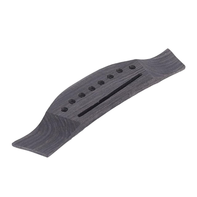 Wooden Guitar Bridges, Universal Stable and Durable for Guitar Accessory Replace Style D 8 Hole