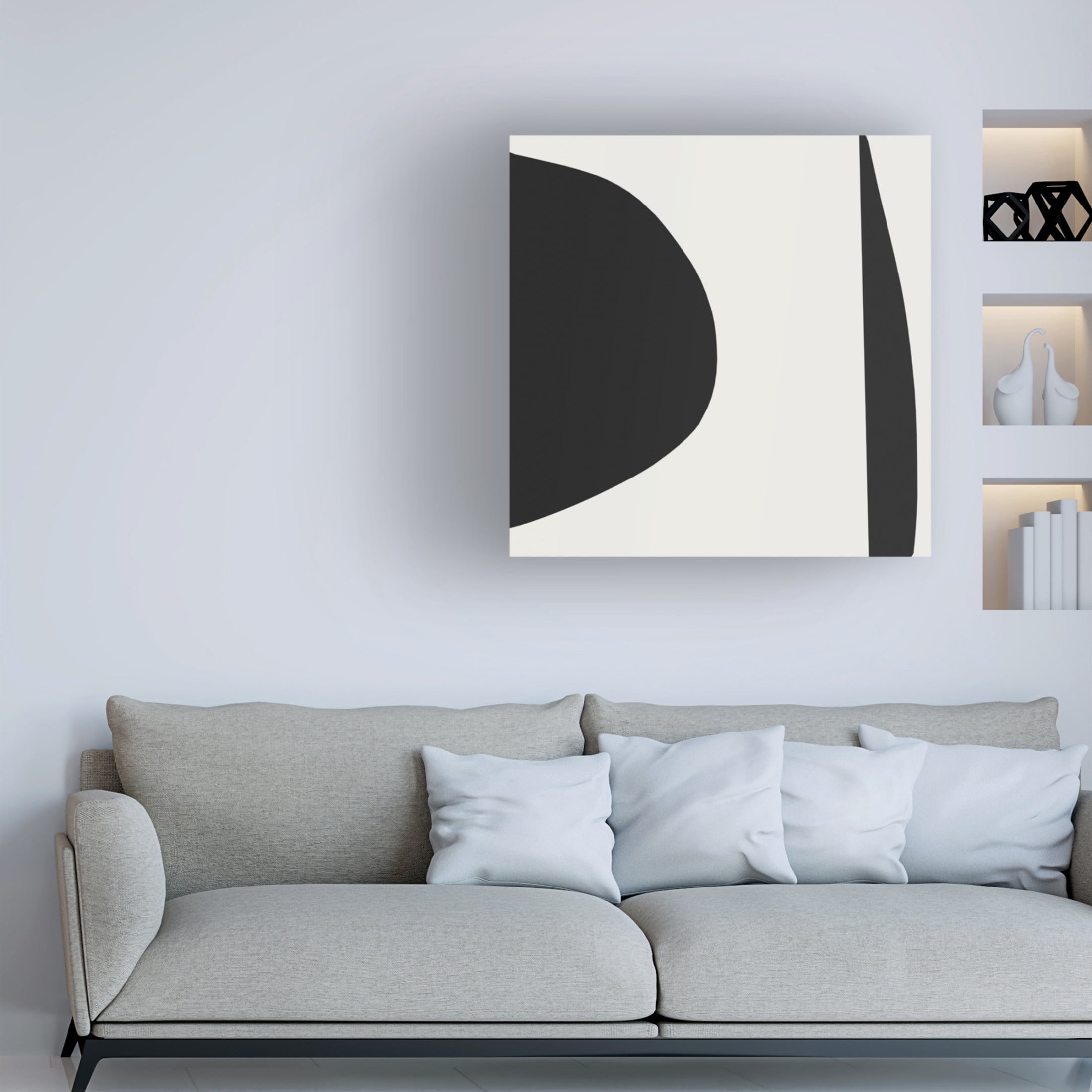 Trademark Fine Art Dan Hobday  Minimal Canvas Wall Art
