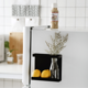 thumbnail image 4 of Estante de cocina Estante de refrigerador de succión magnética sin perforaciones Estante de refrigerador multifuncional Estante de pared lateral del refrigerador (Negro) JAMW Sencillez, 4 of 5