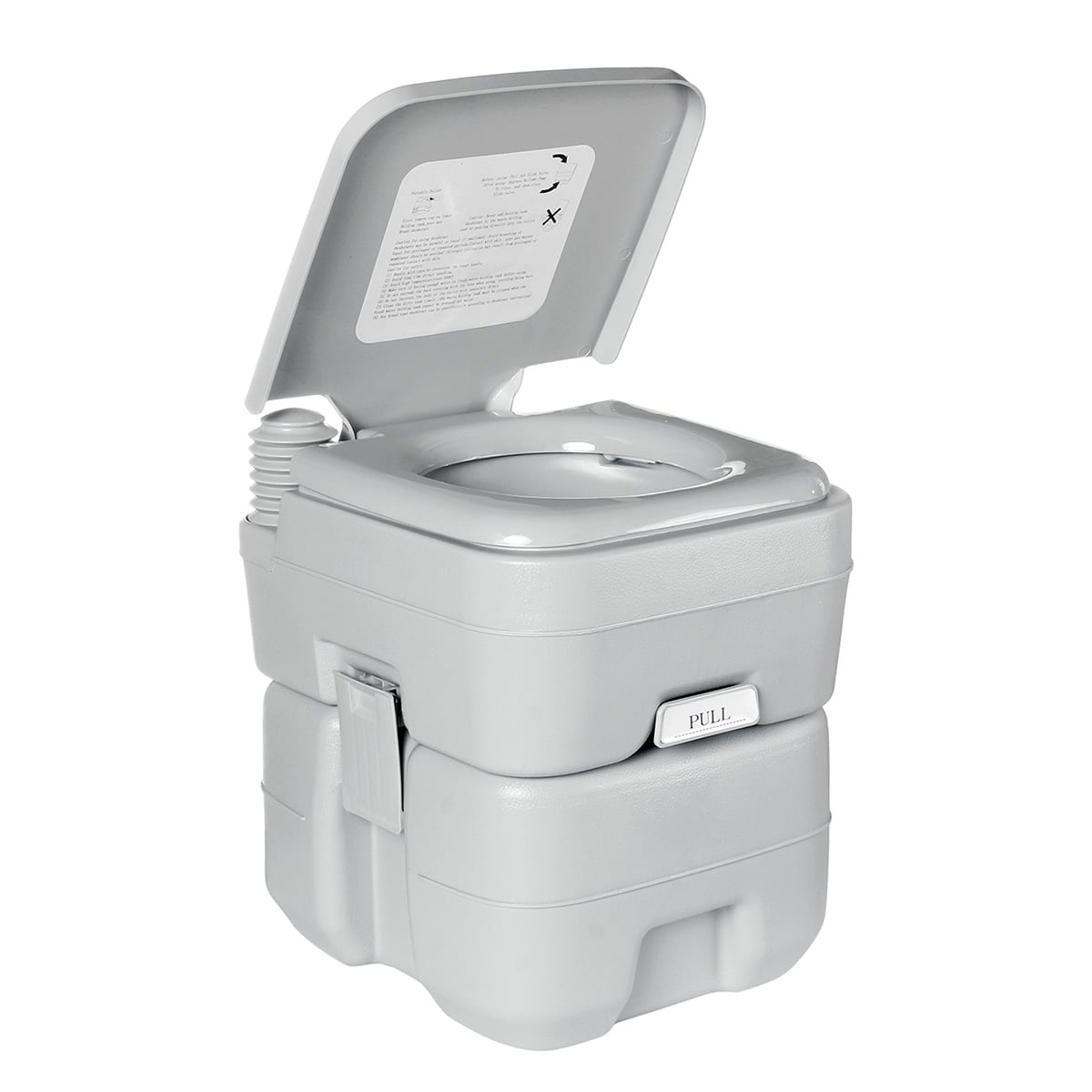 10122024l Portable Toilet Potty Commode Flush Mobile Porta Potty