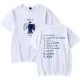 thumbnail image 2 of T-Shirts Milo J 111 Album Merch Imprimé Femmes Hommes Mode Décontractée Chanteur T-Shirt à Manches Courtes Mode Urbaine, 2 of 5
