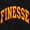Black, variant on Urban Streetwear Attitude Finesse Long Sleeve TShirt Men Women Brisco Brands S