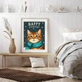 thumbnail image 6 of Diamond Art Kits for Adults - 5d Cat Winter Snowflakes Blue Scarf Diamond Painting for Adults, Diamond Art for Adults Beginners, Diamond Painting Kits for Adults for Home Wall Decor, 6 of 7