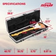 thumbnail image 3 of SKB Cases 1SKB-66PRO Pro Rectangular Electric Guitar Case with ABS Hard Shell, 3 of 11