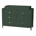 thumbnail image 3 of Little Seeds Briar Kids 6-Drawer Dresser, Bottle Green, 3 of 19