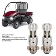 thumbnail image 4 of Bombilla LED H6 H6M P15D para motocicleta, doble lente óptica, 100 W, superbrillante, para faros delanteros de ATV y UTV, luz blanca de 6000 K., 4 of 5