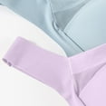 thumbnail image 6 of Zen Chic Bras for Older Women - Seamless Wireless Posture Correcting Bra, Full Coverage Ice Silk Push Up Anti Sagging Plus Size Bralette Light Purple 48, 6 of 6