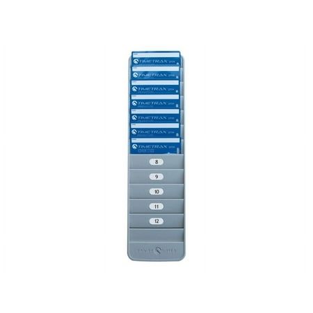 Pyramid employee id 12 pocket badge rack