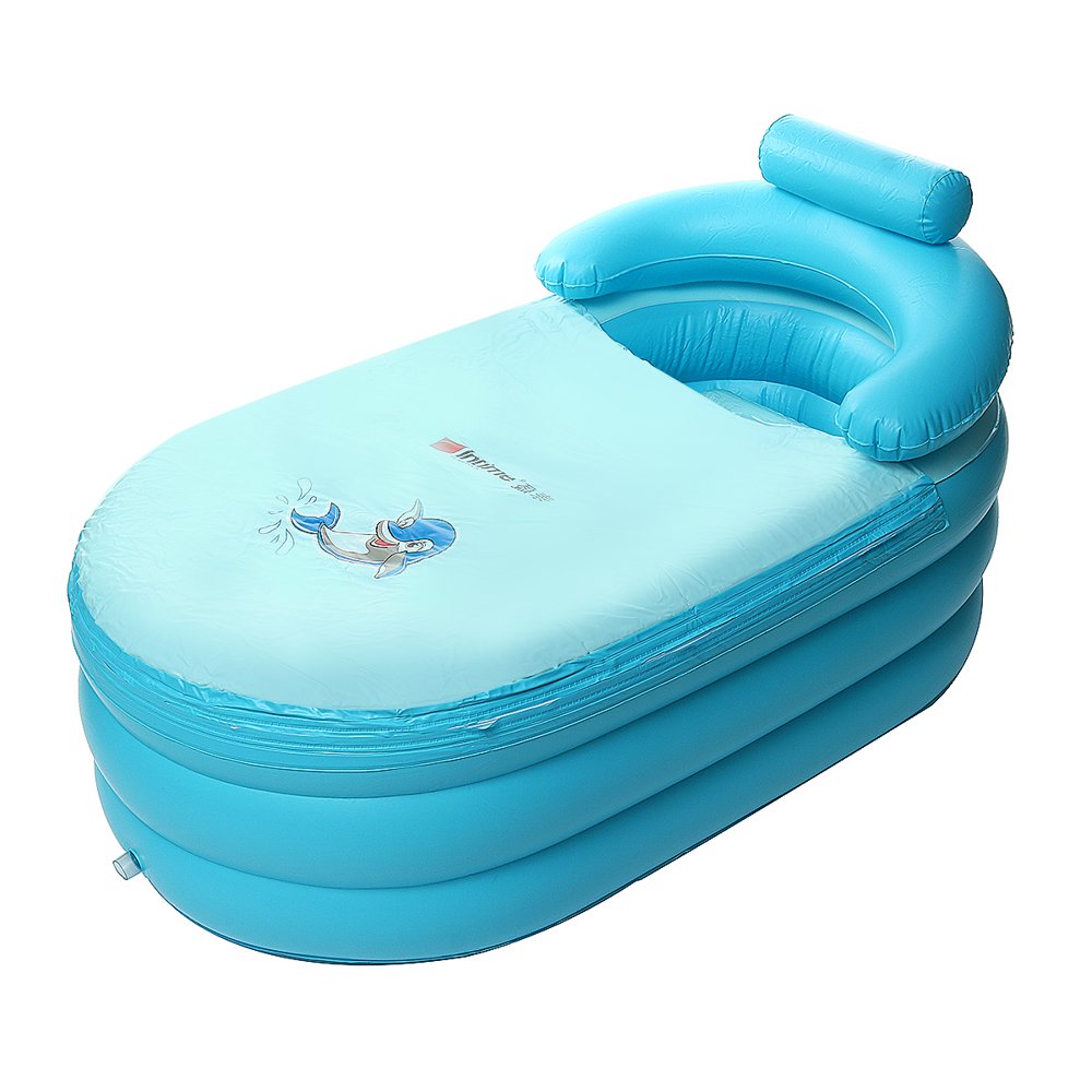 Portable Folding Inflatable Bathtub Blowup Adult Spa Pool Suitable for