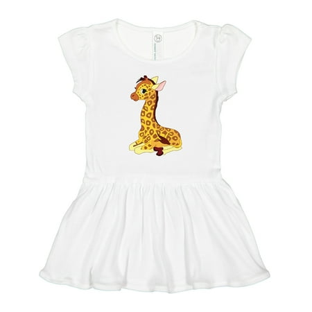 

Inktastic Giraffe Gift Toddler Girl Dress