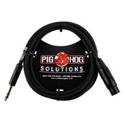 Pig Hog PX-TMXF6 1/4 TRS to XLR Adaptor Cable, 6 Feet