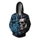 thumbnail image 3 of Ropa de otoño para hombre Sudadera con capucha para hombre Sudadera con capucha para hombre Sudadera con capucha con estampado de serie Skull Sudadera con capucha y cremallera Sudadera con capucha hol, 3 of 5