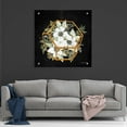 thumbnail image 7 of Epic Art 'Gold Geometric Hexagon' by Cindy Jacobs, Acrylic Glass Wall Art, 36"x36", 7 of 7
