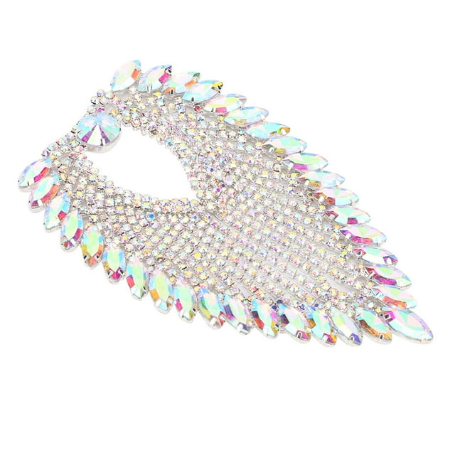 Claw Chain8.5 x 13cm Rhinestone Rhinestone Claw Chain Horse Eye Applique State-of-the-Art Design