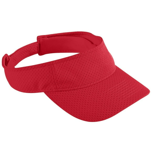 Athletic Mesh Visor Os Red