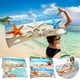 thumbnail image 1 of Xihbxyly Toalla de Playa de Microfibra, Superligera y Resistente a La Arena, de Secado Rápido, Compacta y Portátil, Ideal para Viajes, Piscina, Playa y Picnic, 76 X 152 Cm., 1 of 6