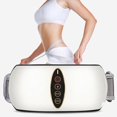 thumbnail image 1 of Vibrating Massage Belt with Soothing Heat, Wearable Waist Wrap with 4 Modes for Abdominal & Back Relaxation, 1 of 8