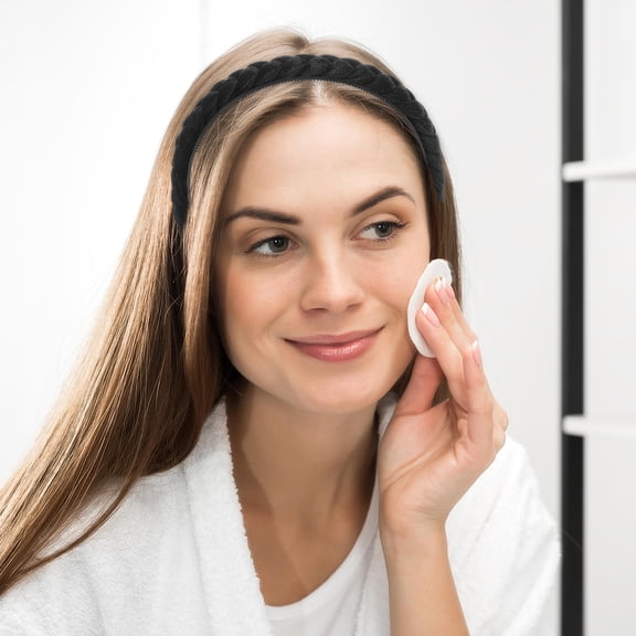 WEUVEB Thanksgiving Headband for Women and Girls, Suede Hair Braid Hair Accessory, Comfortable and Stylish Holiday Hairband