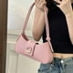 thumbnail image 3 of Minnieouse Bolso de moda de verano de tamaño adecuado para mujer On Go, bolsos cruzados de hombro con cierre elegante para mujer Bolsas de mensajero y de hombro Rosa, 3 of 6