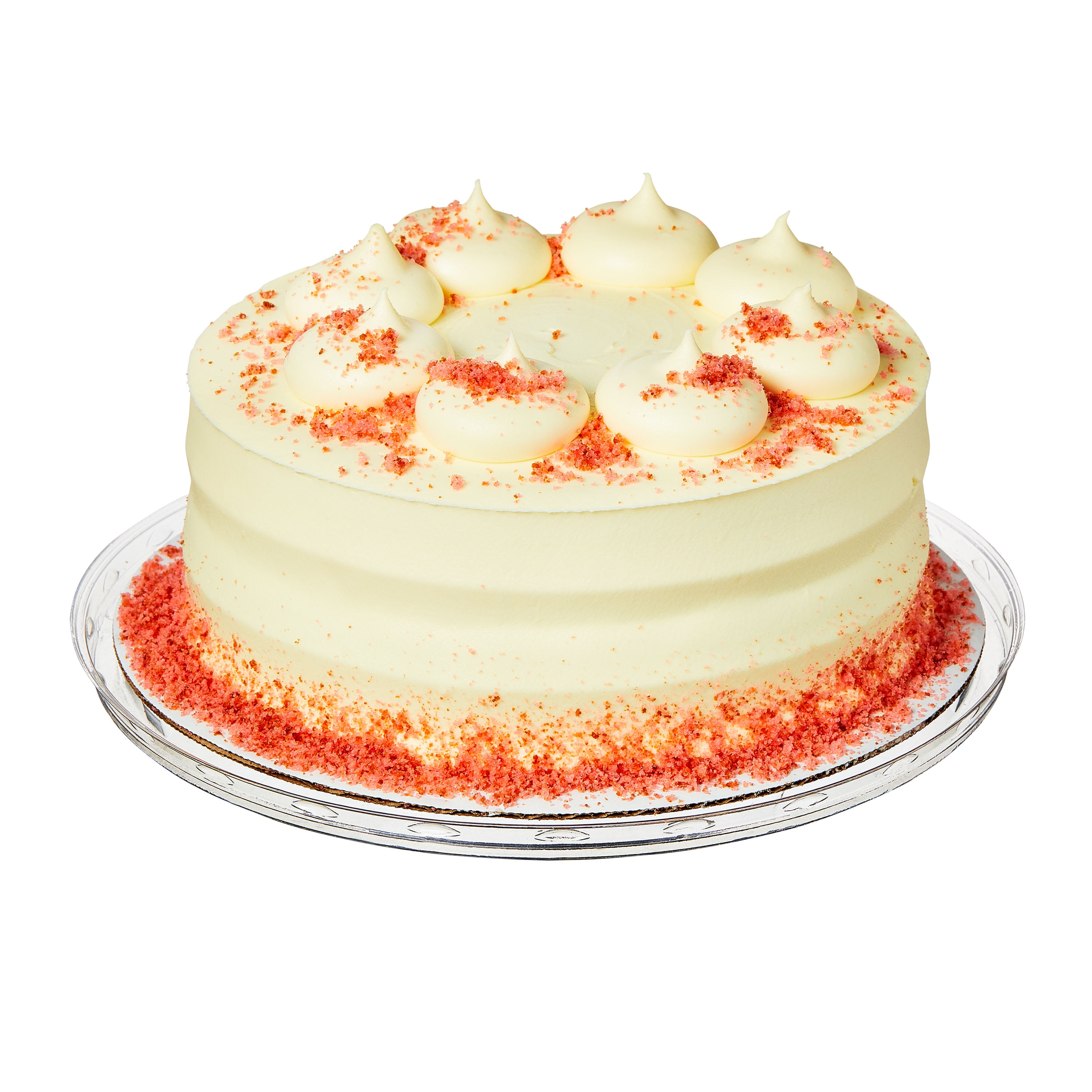 Freshness Guaranteed 7" Strawberry Lemon Flavored Cake, 35 oz (Refrigerated)