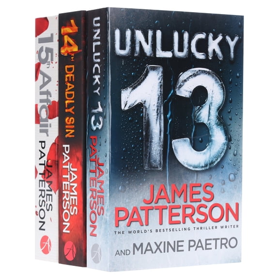 Women's Murder Club (Book 13-15) by James Patterson 3 Books Set - Fiction - Paperback
