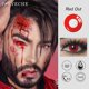 thumbnail image 1 of Belita Amy Lentes De Contacto Color Sclera, 22mm, Halloween, Tokyo Ghoul, Cosplay, Rojo Y Negro, 17mm, Mini Sclera// kaili Sencillez, 1 of 4