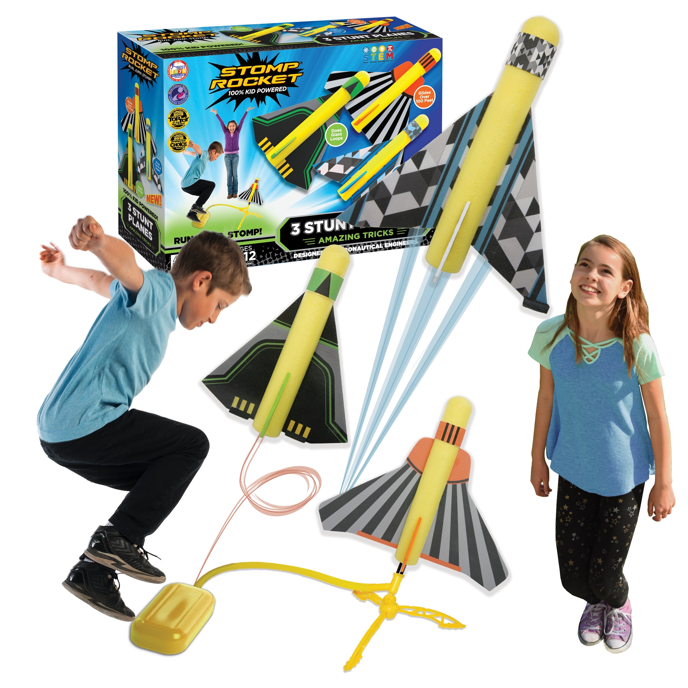 FAST & FREE DELIVERY STOMP ROCKET ULTRA ROCKET LAUNCHER FOR OUTDOOR FUN 
