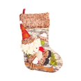 thumbnail image 3 of Colgante de calcetín navideño Macarena adorno para árbol de Navidad para chimenea navi Papá Noel tamaño 49 cm, 3 of 8