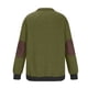 thumbnail image 3 of Blusa y camisa de manga larga con cuello alto para hombre, informal, con retazos, con cremallera y manga larga, 3 of 4