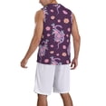 thumbnail image 2 of Naloa Snake And Flower Basketball Jersey Reversible Men's Mesh Athletic Sports Shirts Training Practice S-4XL4X-Large, 2 of 6