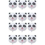 ORDDIART Aluminum Foil Panda Balloon for Childrens Festivals 12Pcs