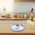 thumbnail image 6 of 1 Pcs Round Plastic Serving Tray Platter,10.23 Inch Lightweight Plastic Tray,Reusable Restaurant Fast Food Holder,Plastic Serving Table Tray,for Breakfast, Coffee Table, Bathroom, Kitchen,Blue, 6 of 6